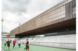 Complexe sportif le gallo de Boulogne-Billancourt lors de sa rénovation par le cabinet Bruno Mader architectes. © Sergio Grazia - Crédit photo : GRAZIA Sergio