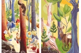 Charte pour des forêts vivantes, Réseau pour des Alternatives Forestières et fonds de dotation Forêts en vie. Illustrations © Hélène Copin - Crédit photo : dr -