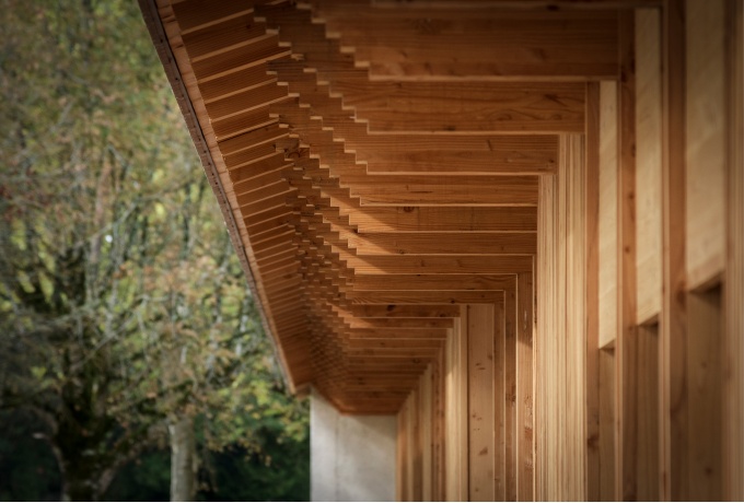 Maison du Parc Naturel Régional des Causses du Quercy – Atelier du Rouget Simon Teyssou & Associés + Atelier de Saint Céré architecte associé © Benoit Alazard © Théophile Picard